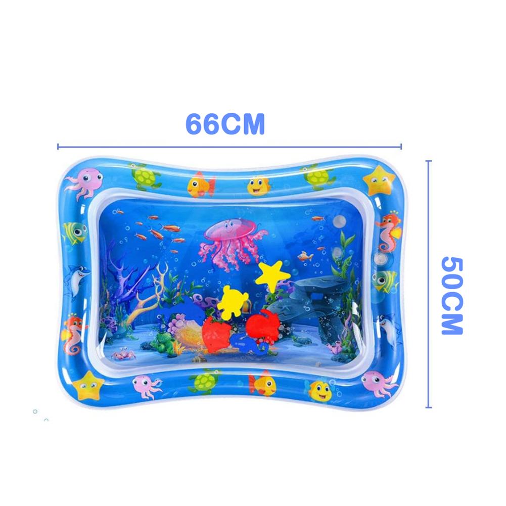 Zomer Opblaasbare Water Mat Voor Baby 'S Veiligheid Kussen Ijs Mat Vroege Onderwijs Speelgoed Spelen Baby Speelkleed Peuter Grappige Pat pad