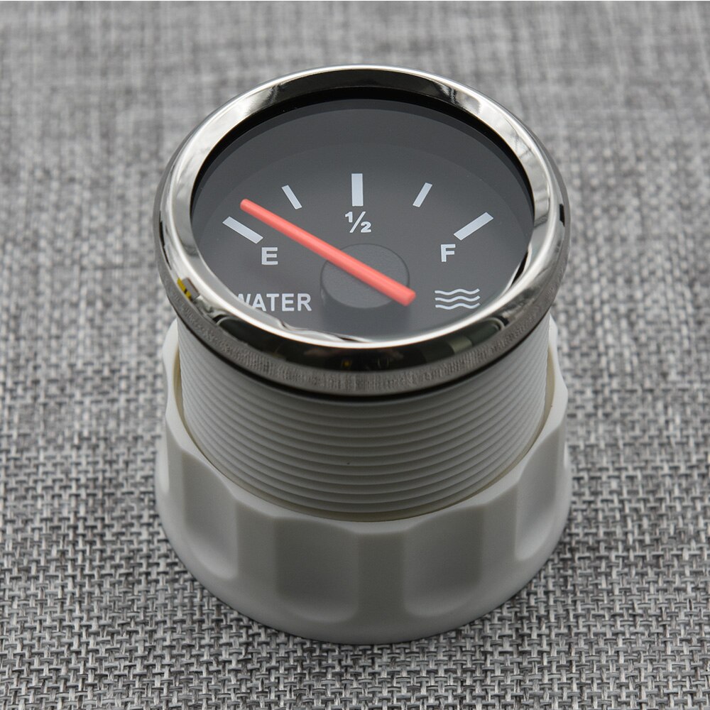 100MM 150MM 200MM 250MM 300MM Water Level Sensor with 52MM Water Level Gauge 0-190ohm Water Tank Level Indicator Meter Empty Ful