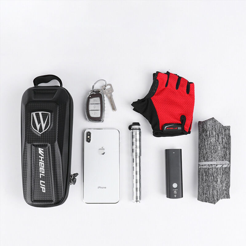 Fietsen Fiets Voor Top Tube Frame Pannier Double Bag Pouch Telefoon Houder