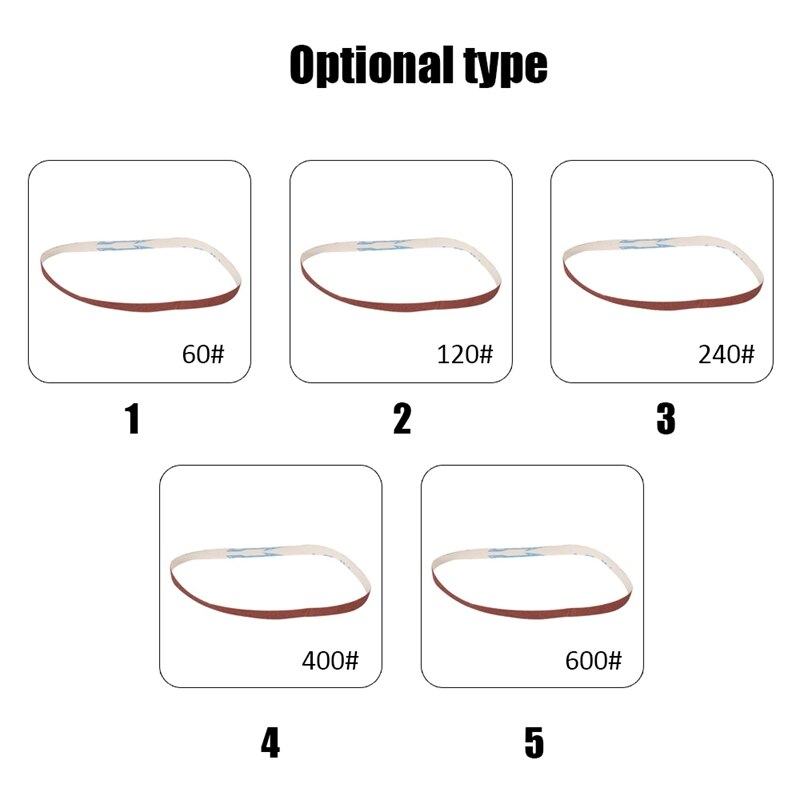 --20Pcs Grinding And Polishing Replacement Sanding Belt Grit Paper For Angle Grinder Machine Abrasive Tools Accessories