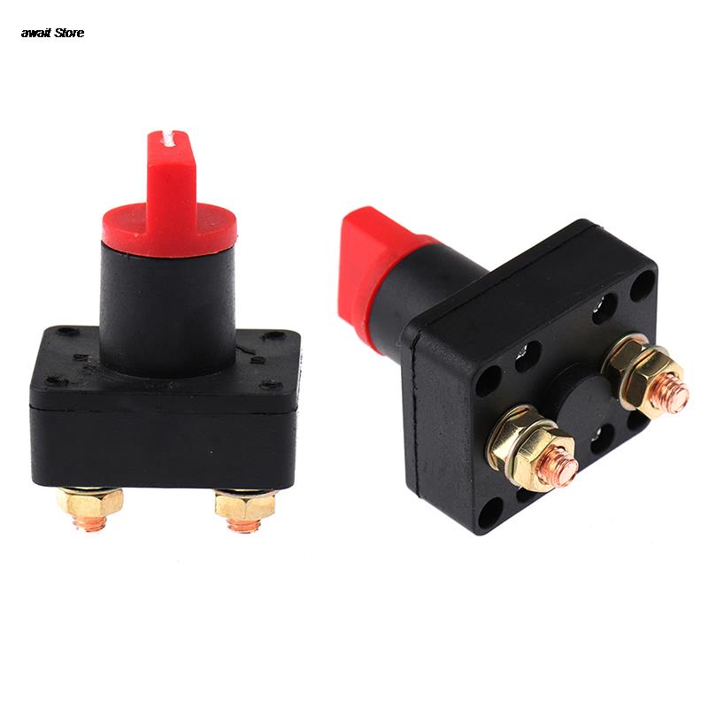 Aislador de batería para coche, desconexión rotativa, interruptor de apagado y apagado, 12V, 100A