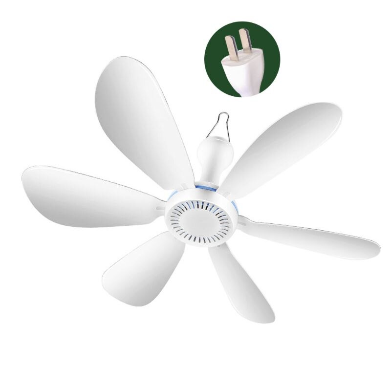 6 Blade 220V Silent Household Dormitory Bed Hanging Fan 20W Electric Ceiling Fan B95C