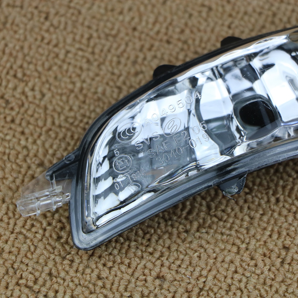 Voor Volvo S40 S60 S80 C30 C70 V50 V70 Links & Rechts Wing Mirror Indicator Richtingaanwijzer Lamp lens 31111102 31111090