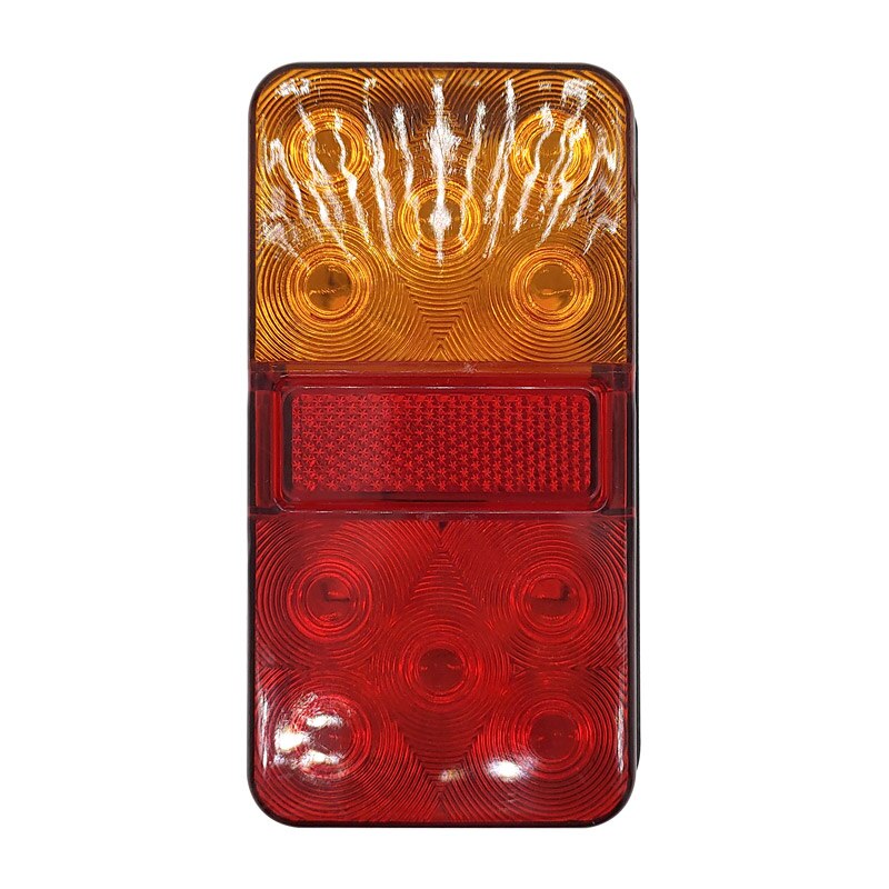 1 Stuks 10 Led Auto Staart Waarschuwingslampje Truck Rear Lampen Indicator Knipperlichten Lamp