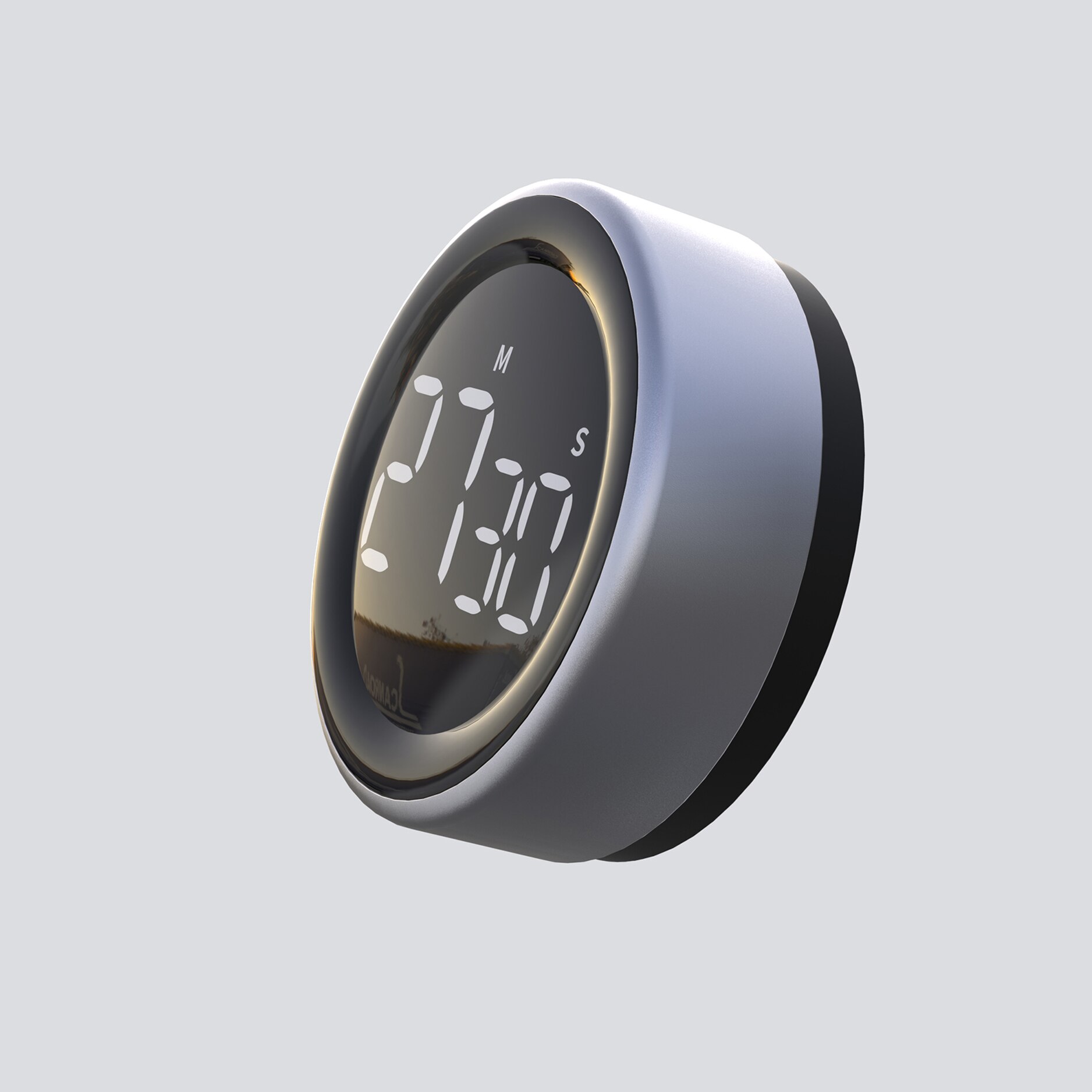 Xiaomi Youpin Digitale Kookwekker Magnetische Countdown Timer Met 3 Volume Niveaus 2 Antislip Pads Ei Met Grote led Scherm: tinta