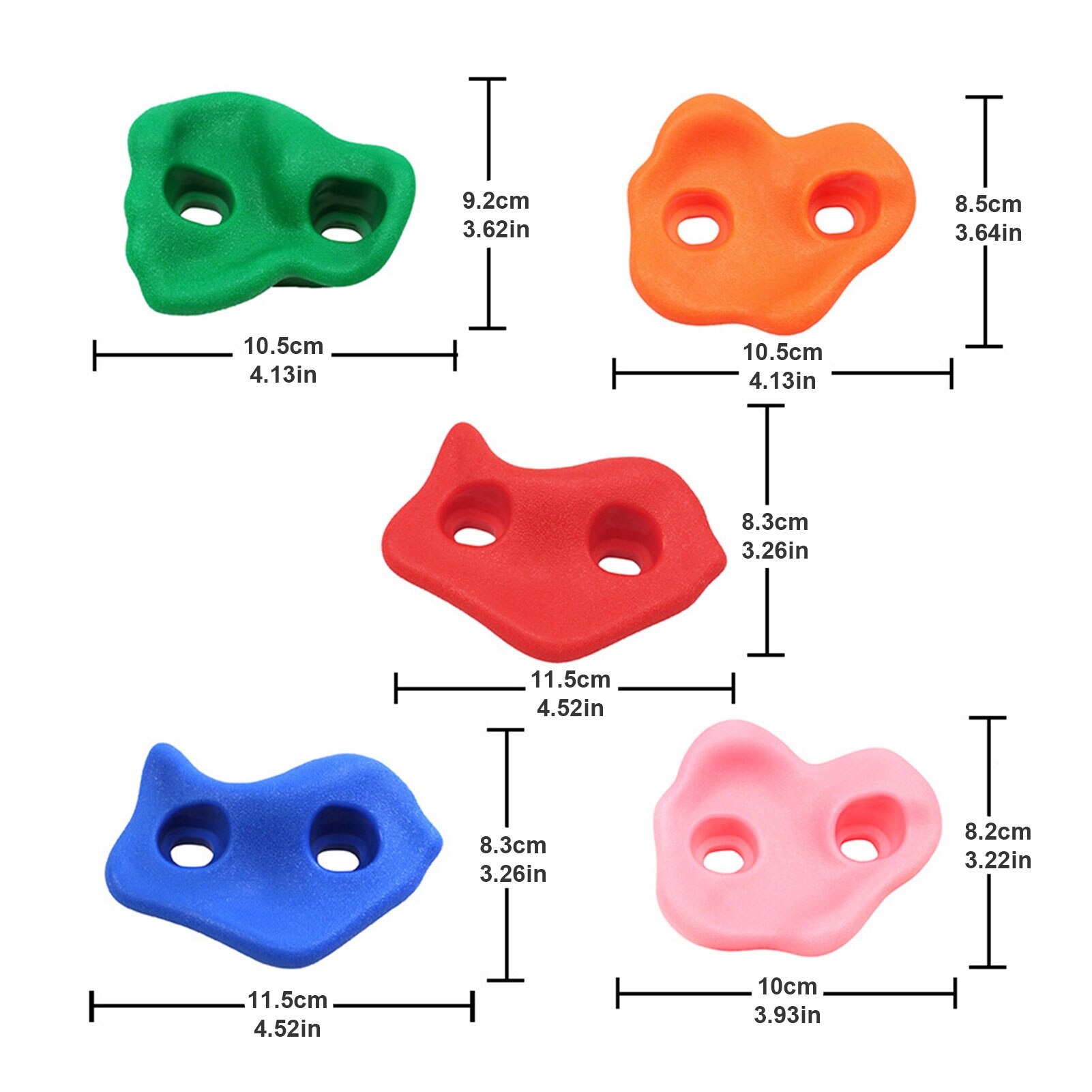 Klettern Felsen Spielzeug Für freundlicher Zauberstab Steine Hand Füße Hält Griff Bausätze freundlicher draussen drinnen Spielplatz Kunststoff draussen Ausbildung