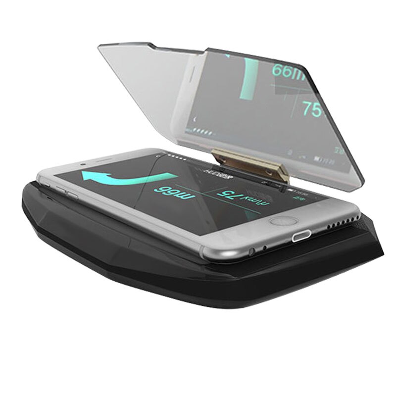 Phone Hud Car GPS Phone HUD Mobile Navigation Bracket Head U... – Grandado