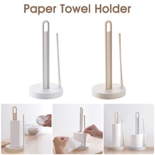 Soporte para papel de cocina, organizador de toallas de pie, dispensador de rollos extraíble para cocina, comedor