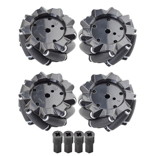 80mm Omni Mecanum Rad mit 4/6mm TT Naben für Arduino Himbeere Pi DIY Stengel Roboter Auto Chassis Spielzeug Teile: 80MM LEGO