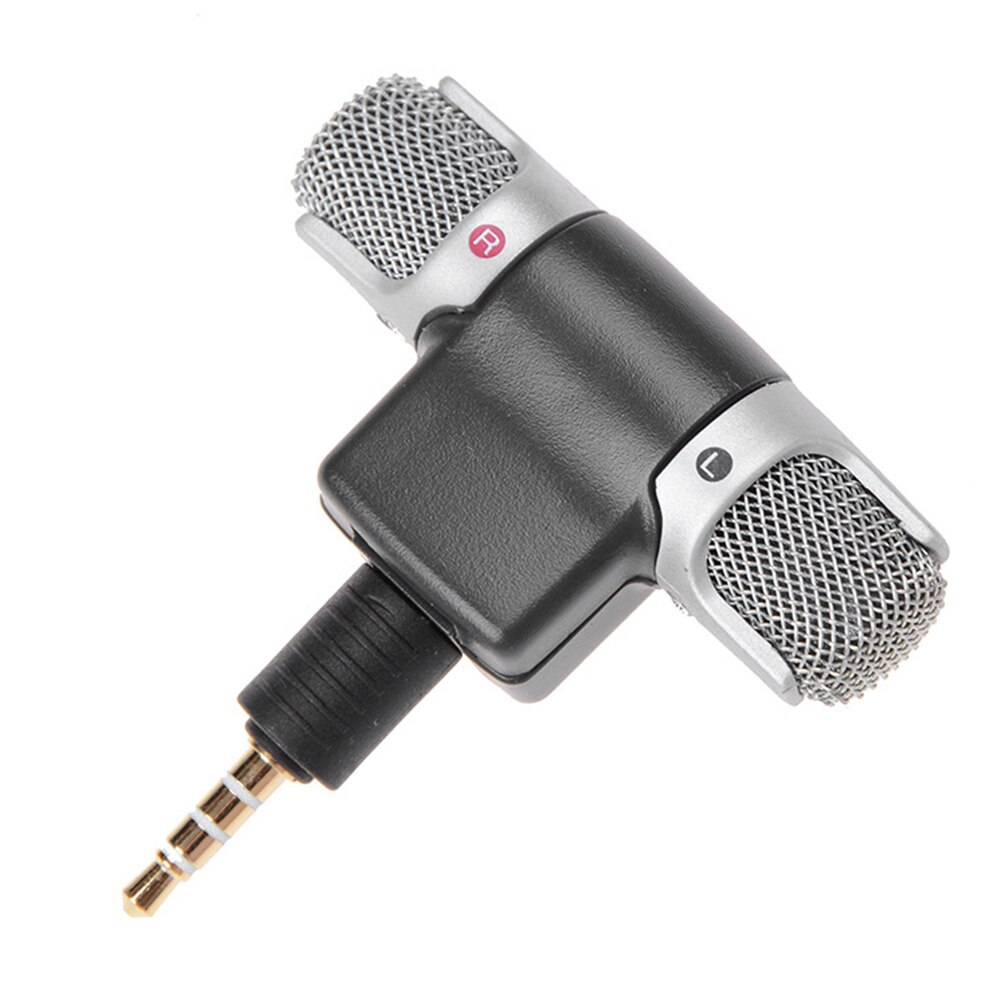 Mini Microphone avec prise TRS 3.5mm, pour PC portable, tablette, caméra, enregistrement