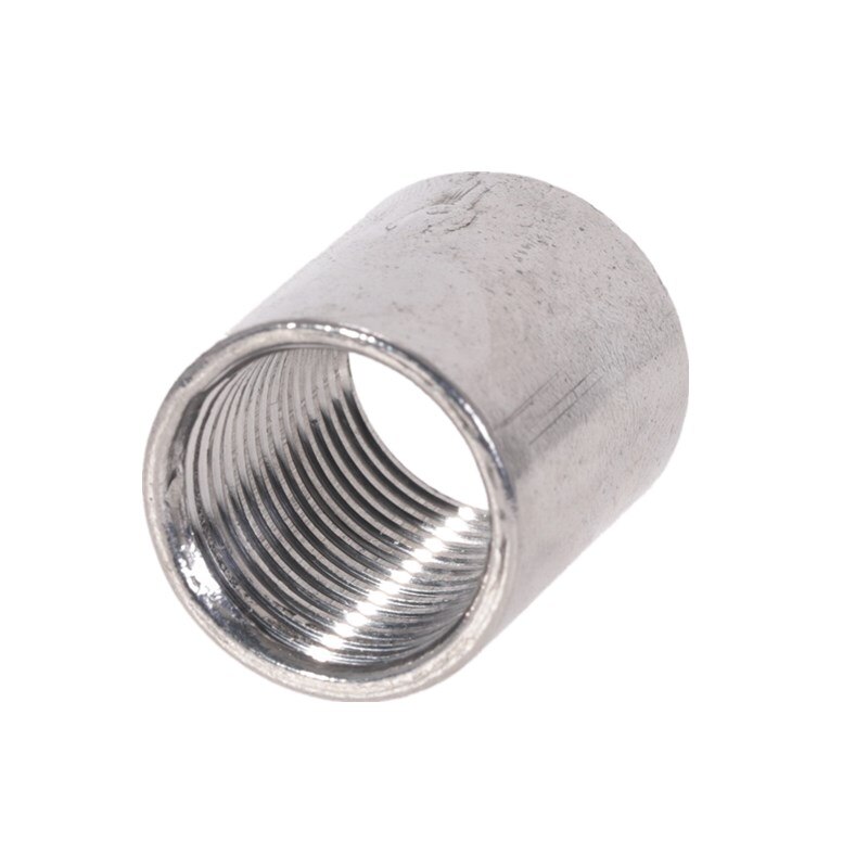 Precision round stainless steel pipe inner thread pipe fittings 1/4'' 3/8" 1/2'' 3/4" 1"