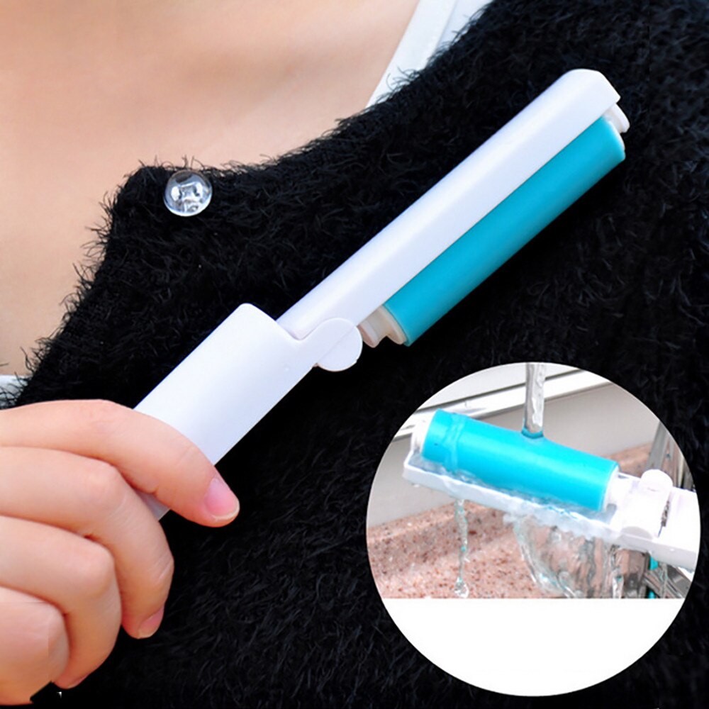 Handleiding Kleverige Haren Roller Kleren Dust Pet Hair Remover Brush Stof Roller Home Office Travel Borstel #50