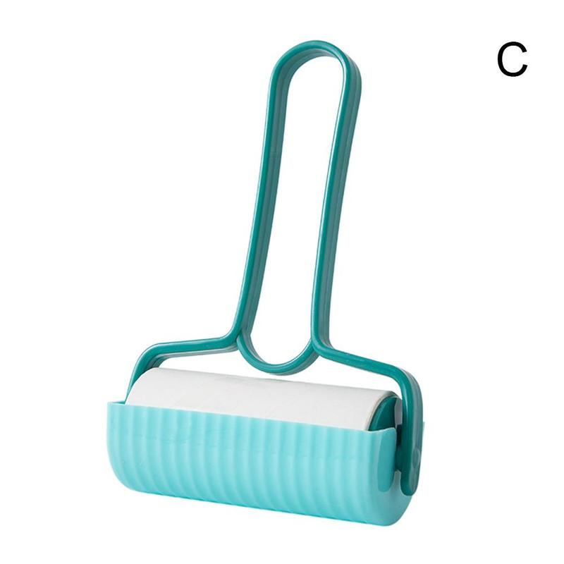 Thuis Kleding Kleven Apparaat Hand Tear Sticky Papier Roller Depilator Borstel Kleverige Afstoffen Roller Apparaat Huisdier Steken Haar H X0V3: C