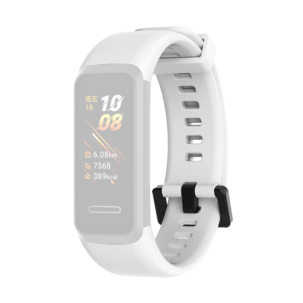 Ouhaobin Handgelenk Gurt Für Huawei 4 Smart Uhr Weichen Sport Silikon Strap Ersatz Band smart-armband Zubehör