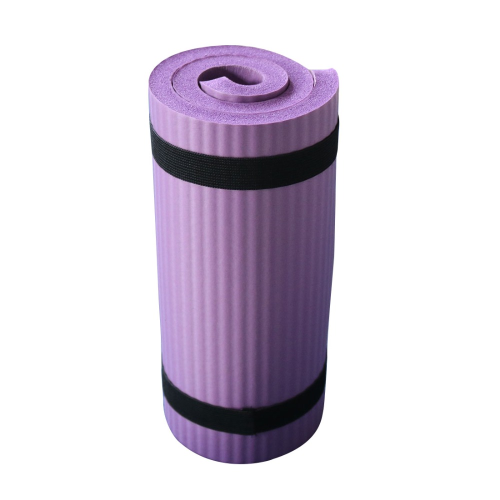 60 x 25 x 1.5cm tjocka halkfria yogamattor sportdyna gym mjuka pilatesmattor hopfällbara dynor för träningsövningar för kroppsbyggande