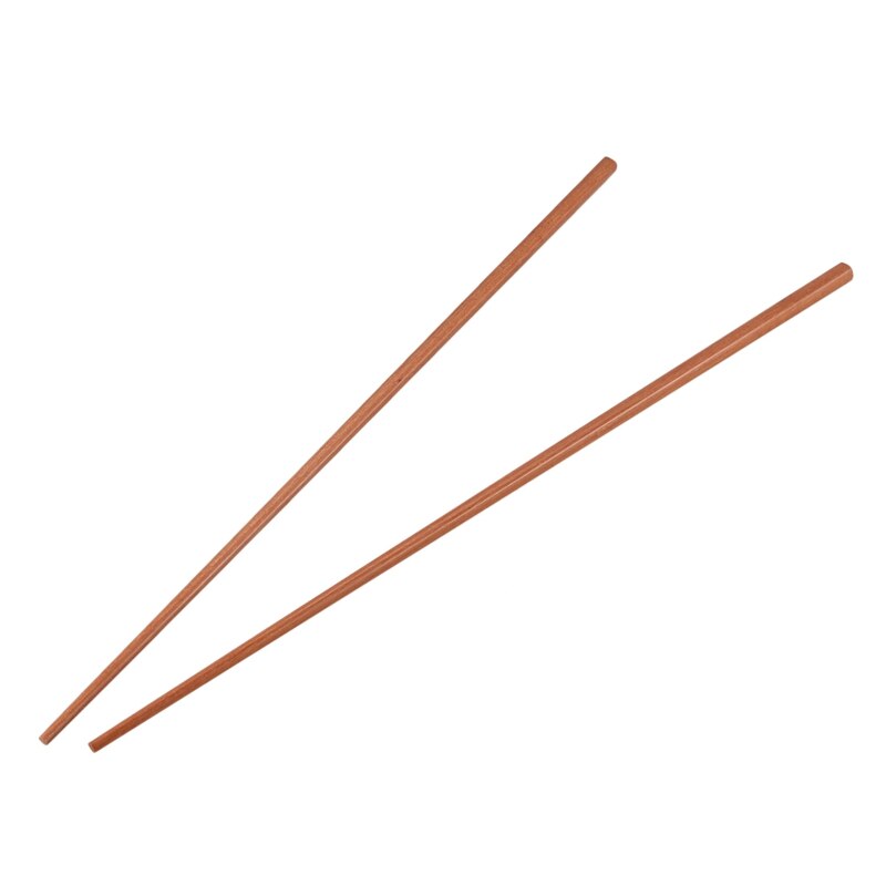 1 par de palillos de madera de hierro para cocinar, 42Cm de longitud y 1 pieza de cocina, cubierta de olla de madera multifuncional, tapa de sartén