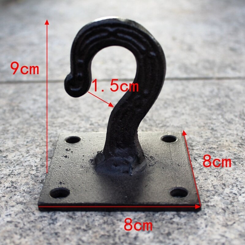 Cast Iron Hook, Inverted Hook, Tianhua Board Clothes Accessories Grappling Hook, Decorative Wall Hanging Hook