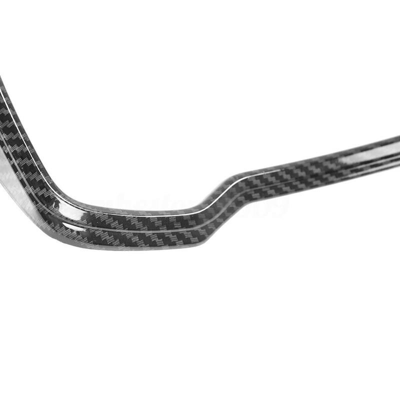 for Toyota Corolla Dashboard Instrument Gauge Cover Trim Fit Matte Carbon Fiber