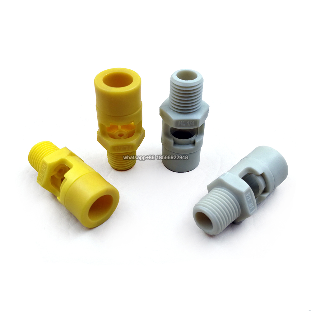Mini Plastic PP Venturi Mixing Jet Nozzle Plastic Eductor Nozzle Flow Mixed For Plating Tanks Fertilizer Tank: 1 of 4 short