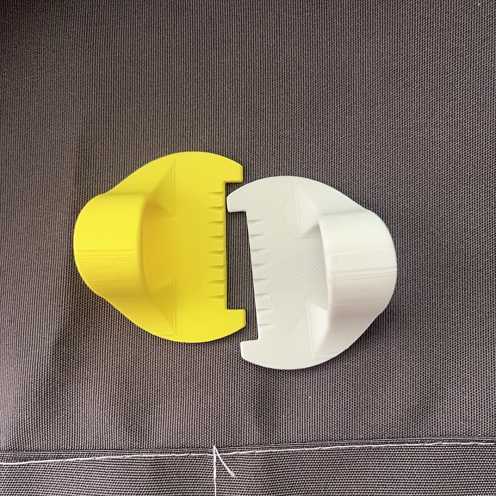 Outil de couture imprimé en 3D Easy-Grip pour débutants et personnes âgées – Aide à la couture manuelle en plastique d'espacement de 4 mm, empêche les points de saut