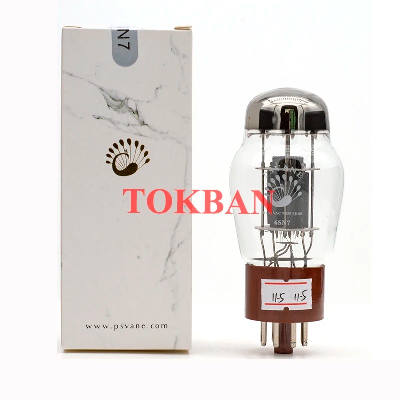 PSVANE Tube HIFI 6SN7 6SN7C Replace 6N8P 6H8C CV181 6SN7GT Matching Pair for Vacuum Tube Amplifier HIFI Amplifier