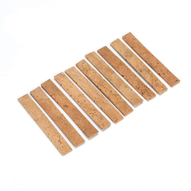 SEWS-10Pcs Clarinet Neck Joint Cork Sheet Instrument Repair Accessories Clarinet Replacement Kit Clarinet Cork