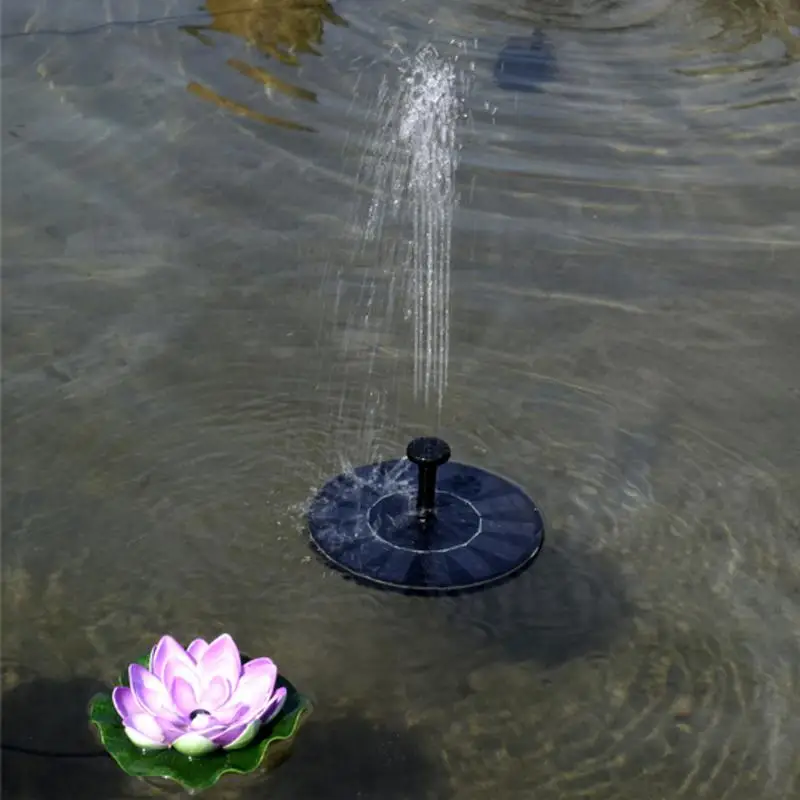 Customizable Solar Bionic Fountain Mini Solar Fountain Solar Water Fountain
