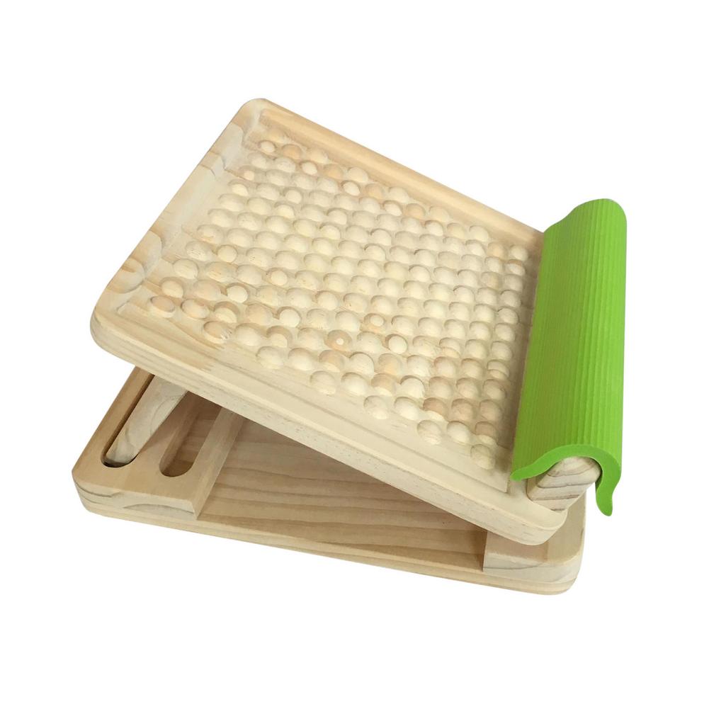 Calf Stretching Slant Board Adjustable Ankle Stretcher Boards Wooden Folding Fitness Pedal Muscle Leg Stretch Slant Board: Default Title