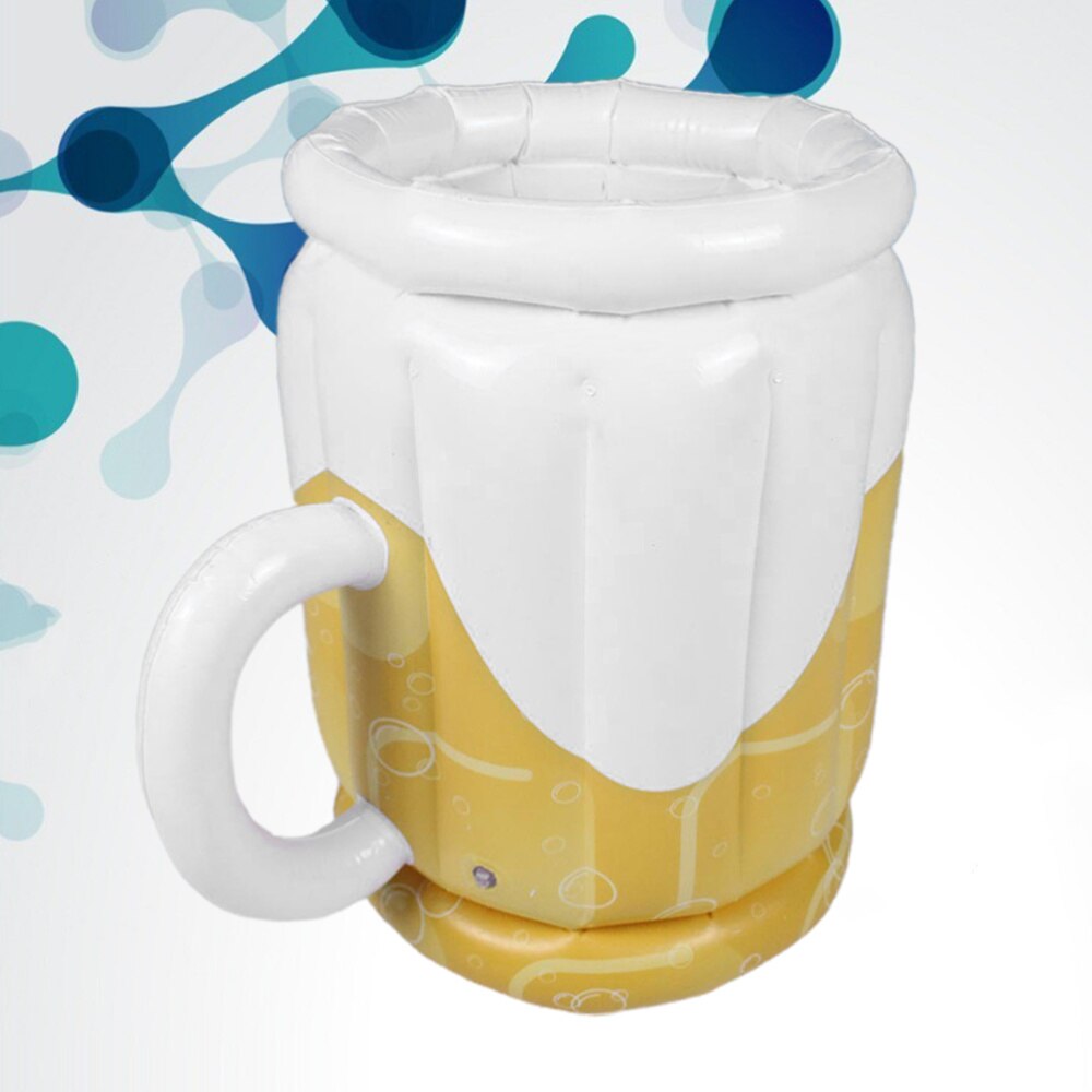 1PC Inflatable Beer Ice Bucket Thickening Beer Storage Container Serving Beer Ice Barrel Outdoor Beer Ice Bucket for Beach Store