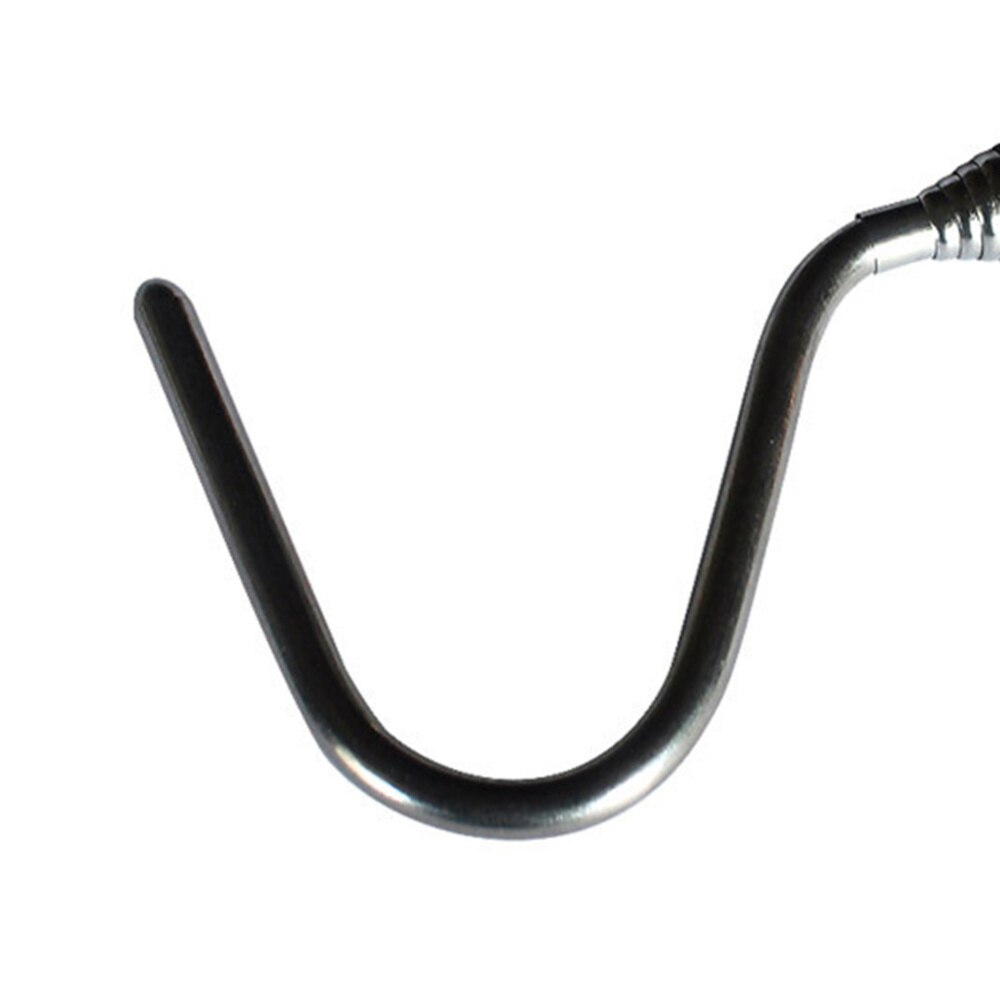Stainless Steel Snake Hook Adjustable Long Handle Catching Tools Trap Tong 66cm