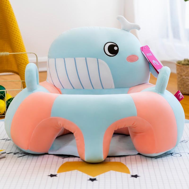 Housse de canapé en coton avec fermeture éclair, pour siège de bébé, motif dessin animé, lavable uniquement: Jingyu