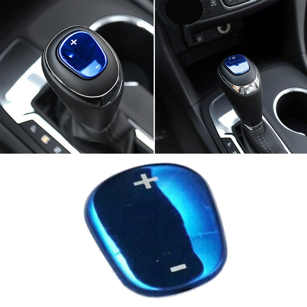 Abs Blauwe Auto Versnelling Handvat Pookknop Cover Trim Voor Chevrolet Equinox Lijm Auto Styling Accessoires