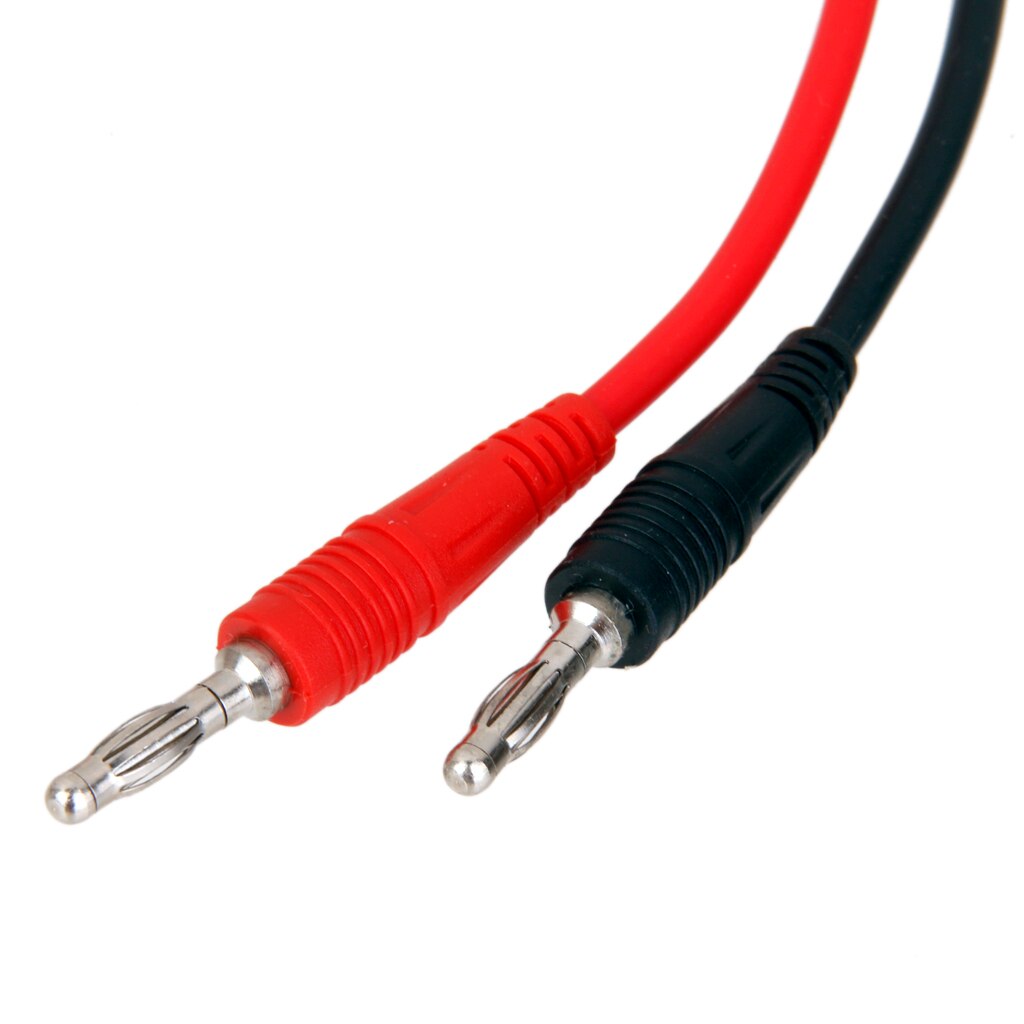 2 Pcs 15A Banana Plug 4 Mm Auto Batterij Clip Klemmen Alligator Clips Kabel