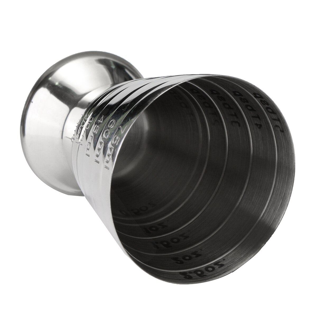 Measuring Shot Cup Ounce Jigger Bar Cocktail Drink Mixer Liquor Measuring Cup Mojito Measurer Milk Coffee Mug Stainless