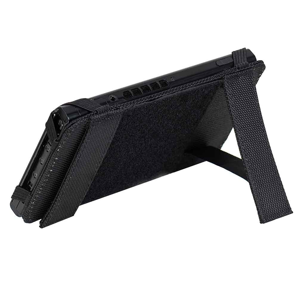 Support de montage pour appuie-tête de voiture avec étui de transport rigide pour Nintendo Switch-noir