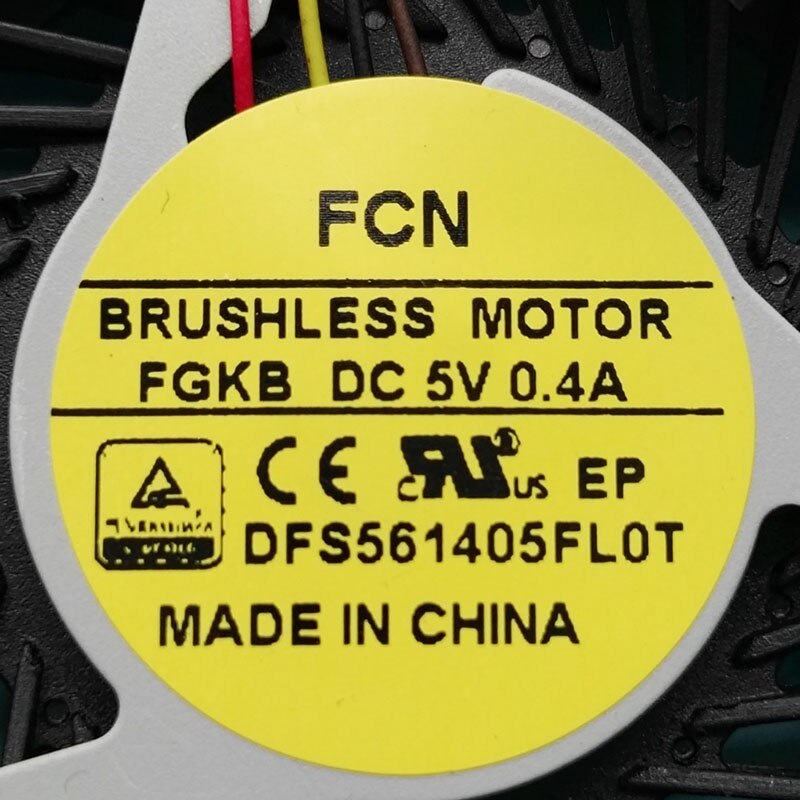 Originele Cpu Ventilator Voor Hp 15-A 15-AC121DX Laptop Cpu Koelventilator Koeler 813946-001 Fgkb DC28000GAF0