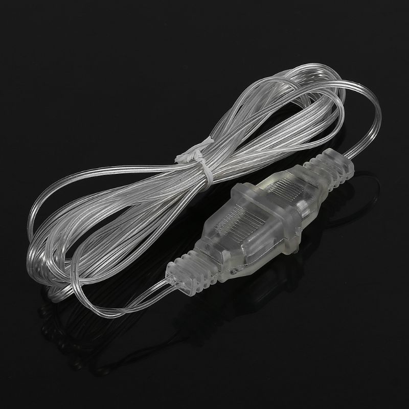3m Power Extension Cable Plug Extender Wire For LED String Light Christmas Lights