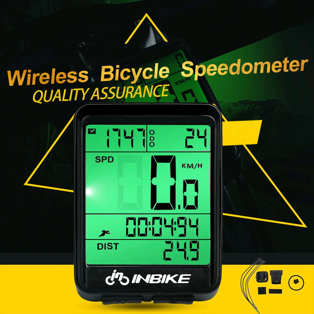 Waterproof Bicycle Computer Bike Speedometer Wireless Bike Computer Cycling Odometer MTB Stopwatch Bicycle Computer Speedometer