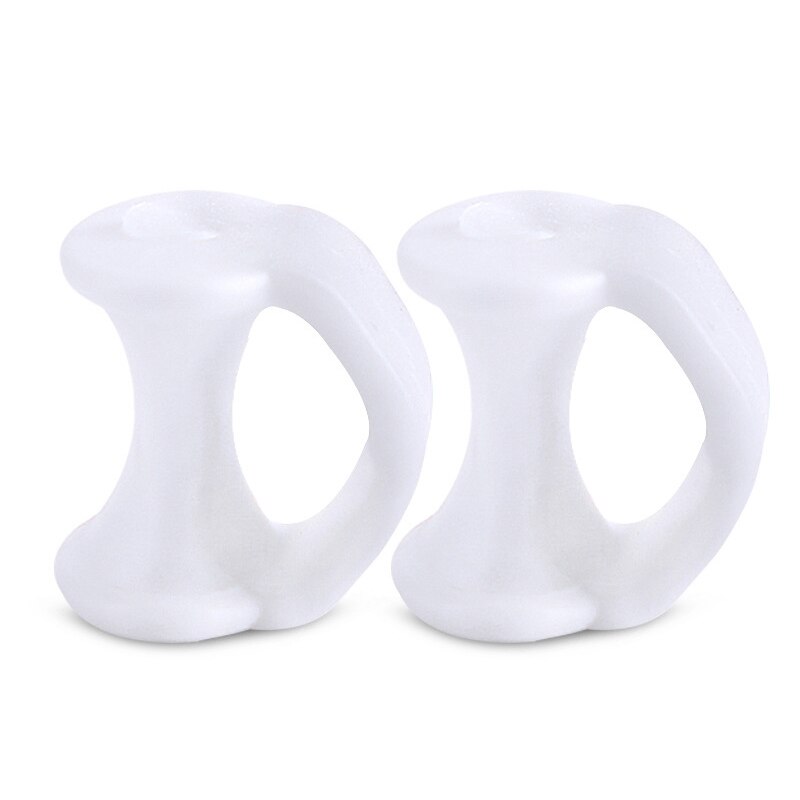 Sequstep 4 Pcs Little Toe Separators Stretchers Tail Toes Correction Toe Ring Spacer Protection Bunion Hallux Valgus