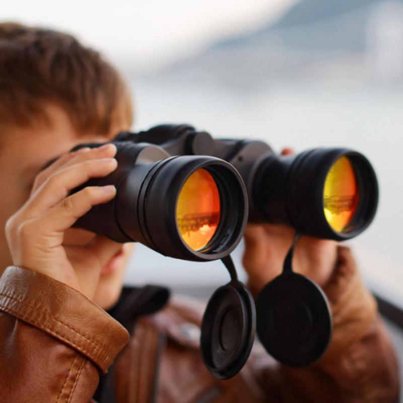 Professionele 10x50 Verrekijker Lensdoppen Objectief Beschermende Rubberen Cover Oculair Stofpak Voor Compacte Verrekijker Beste Beschermen