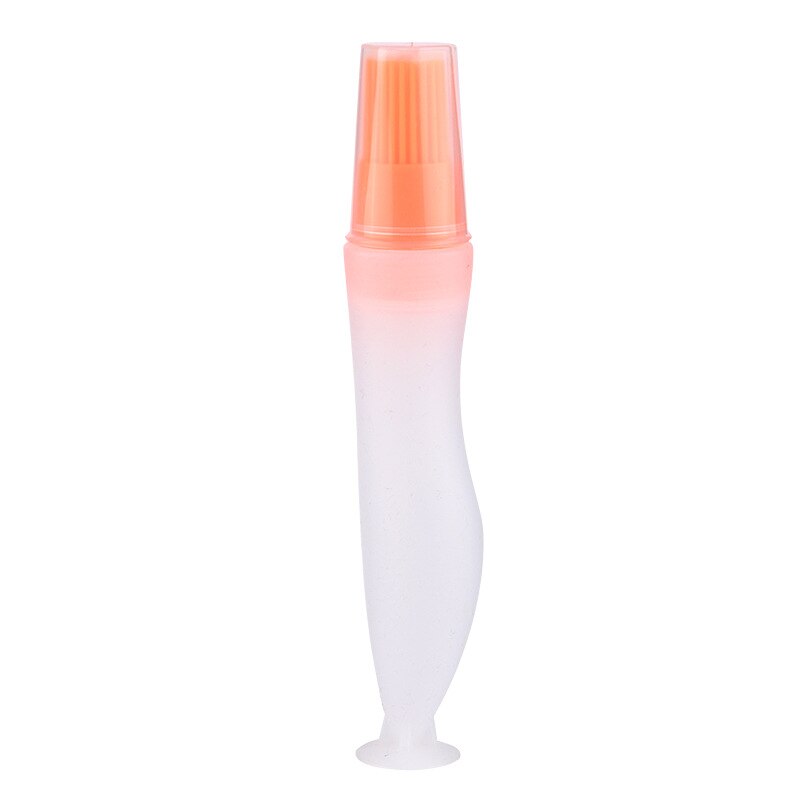 Portable Silicone Oil Bottle with Brush Grill Oil Brushes Liquid Oil Pastry for Kitchen Baking BBQ Tool Kitchen Tools for BBQ: C-1