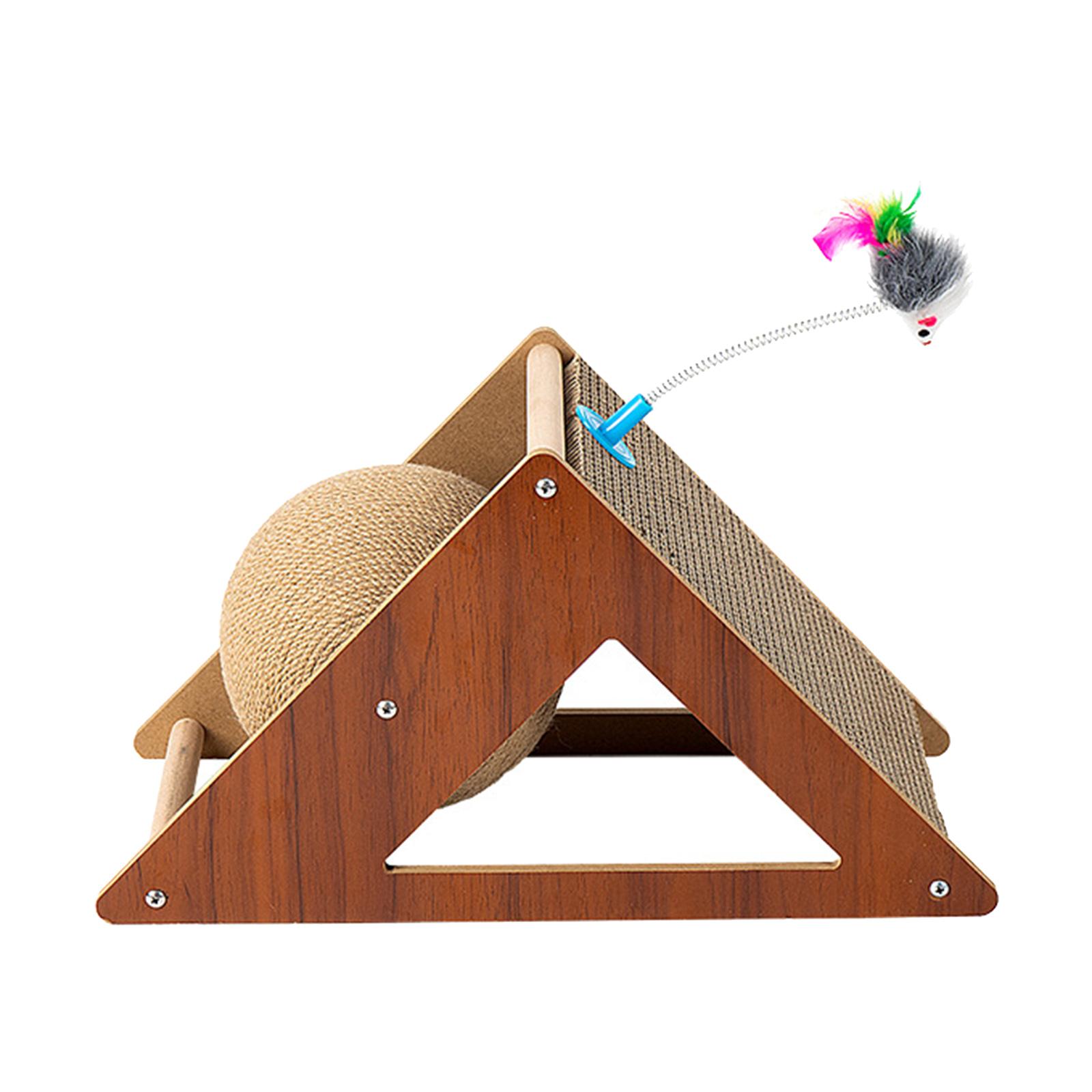 Kat Speelgoed Interactieve Kat Scratcher Board Kitten Sisal Touw Bal Scratch Paws Pet Slijpen Krassen Katten Voor Scratcher Speelgoed