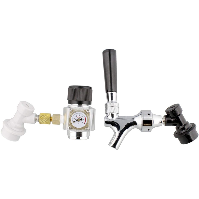 Kit de distribution de Keg Cornelius Portable | Mini régulateur de CO2 et distributeur de bière en pot, bec de Keg pour bière et Soda