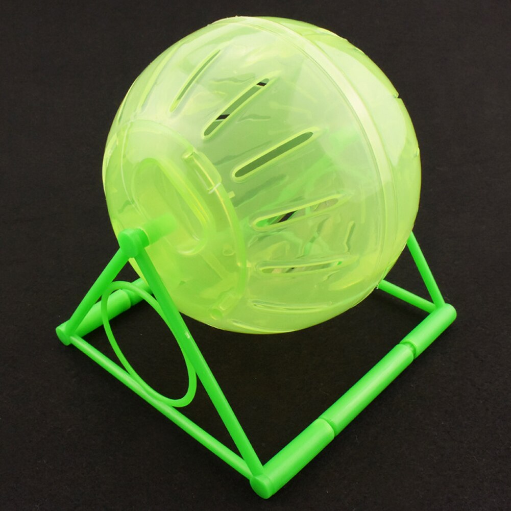 Souris rongeur pour animaux de compagnie Jogging Hamster gerbille Rat jouet en plastique boule d'exercice belle balle pour animaux de compagnie jouets 10cm 12cm: Green B / M 12cm