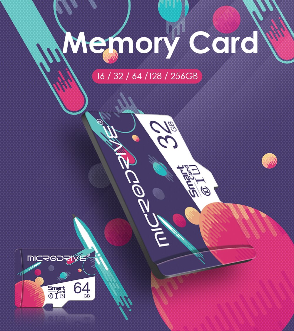 Micro sd hukommelseskort 8gb 16gb klasse 10 micro sd kort 32gb 64gb 128gb mini tf kort til smartphone/tablet/kamera