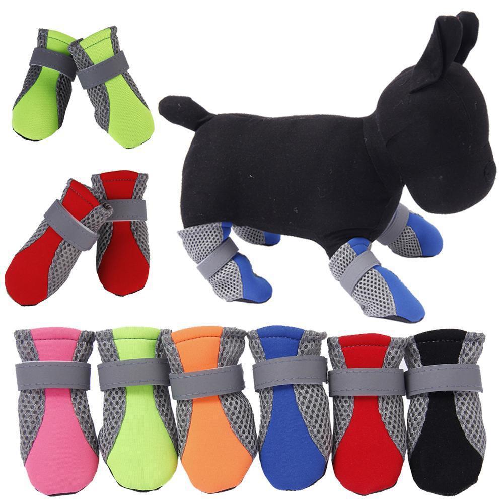 Anti-slip Pet Honden Winter Schoenen Regen Sneeuw Waterdichte Booties Sokken Huisdier Laarzen Poot Protector Anti Skid Schoenen voor honden Chihuahua