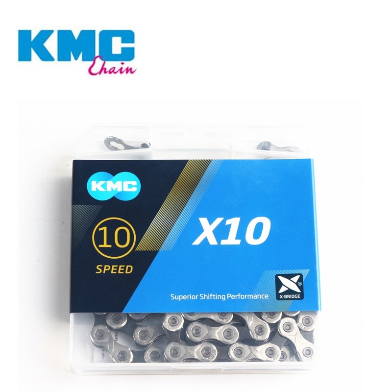 Kmc X10 X10.93 Mtb Racefiets Ketting 116L 10 Speed Fietsketting Magische Knop Berg Met Originele Doos