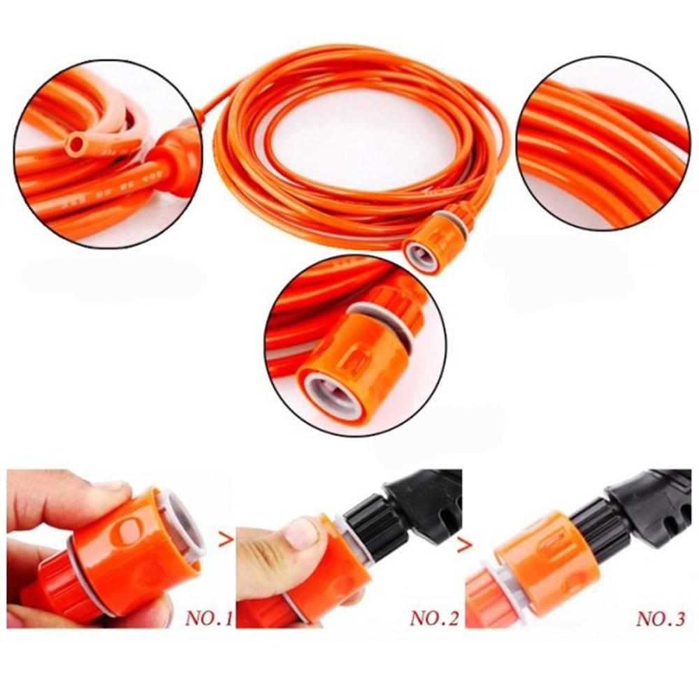 12V High Pressure Water Gun Car Washer Water Spray Pump Copper Lengthen The Water Pipe Antirust Electric Cleaner Outdoor