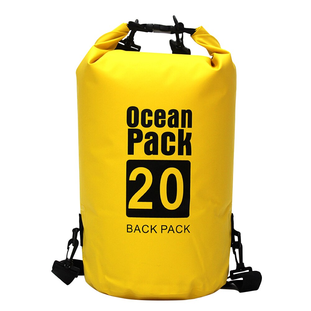 Sport impermeabile borsa asciutta zaino galleggiante nautica Rafting kayak campeggio escursionismo fiume nuoto kit da viaggio 2L/5L/10L/20L