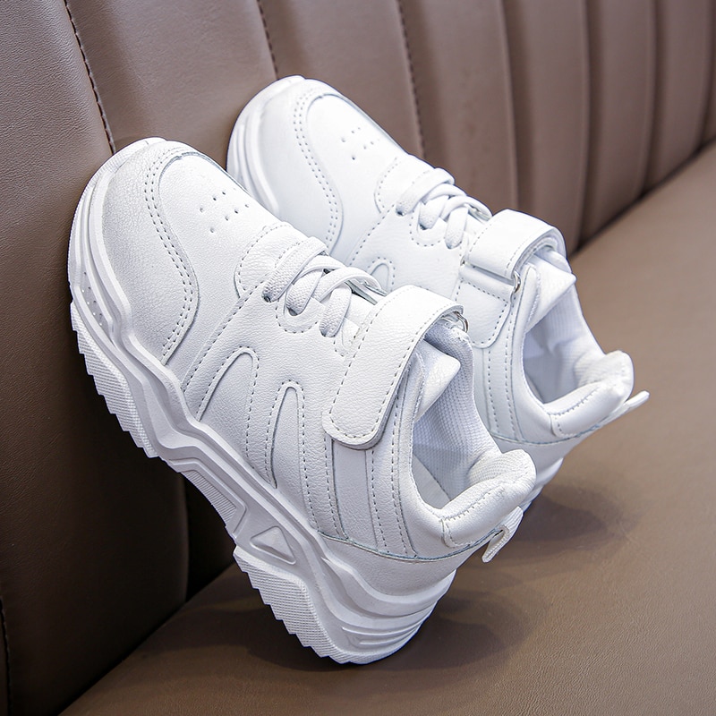 freundlicher Turnschuhe Neue Frühling Weiße Turnschuhe Jungen Mädchen Sport Schuhe Weiche Studenten Spaziergang Schuhe